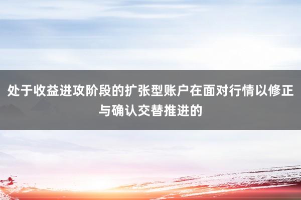 处于收益进攻阶段的扩张型账户在面对行情以修正与确认交替推进的